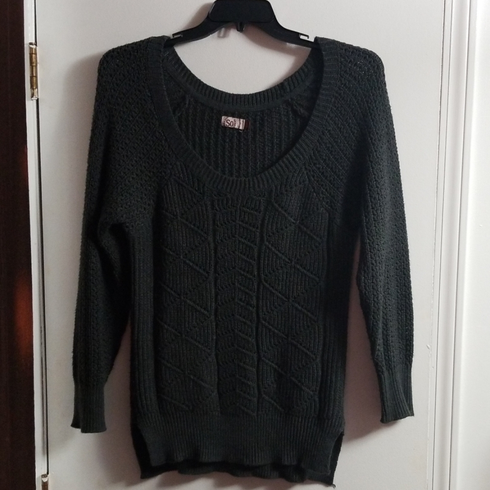 Charcoal Gray Sweater